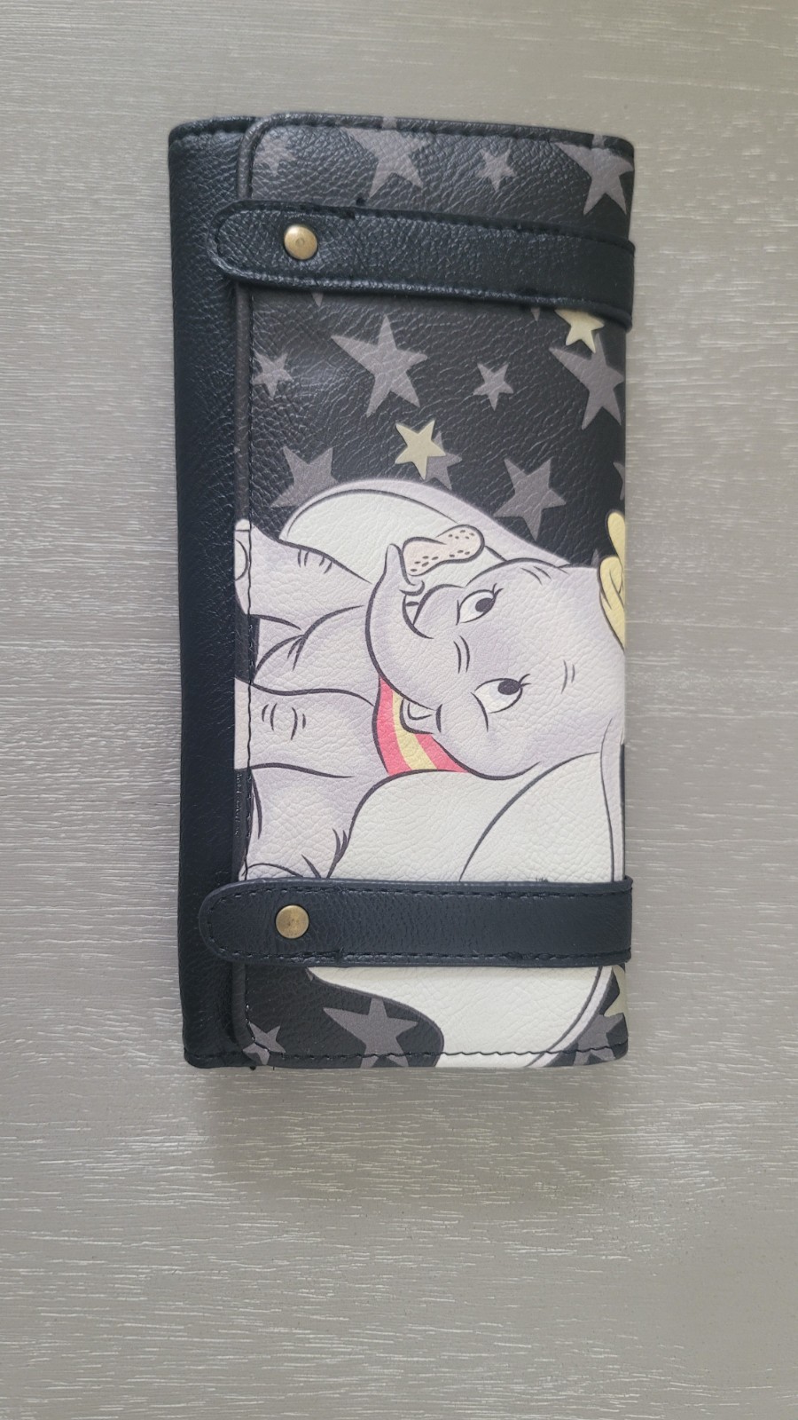 Loungefly Disney Dumbo Black Star Flap Wallet