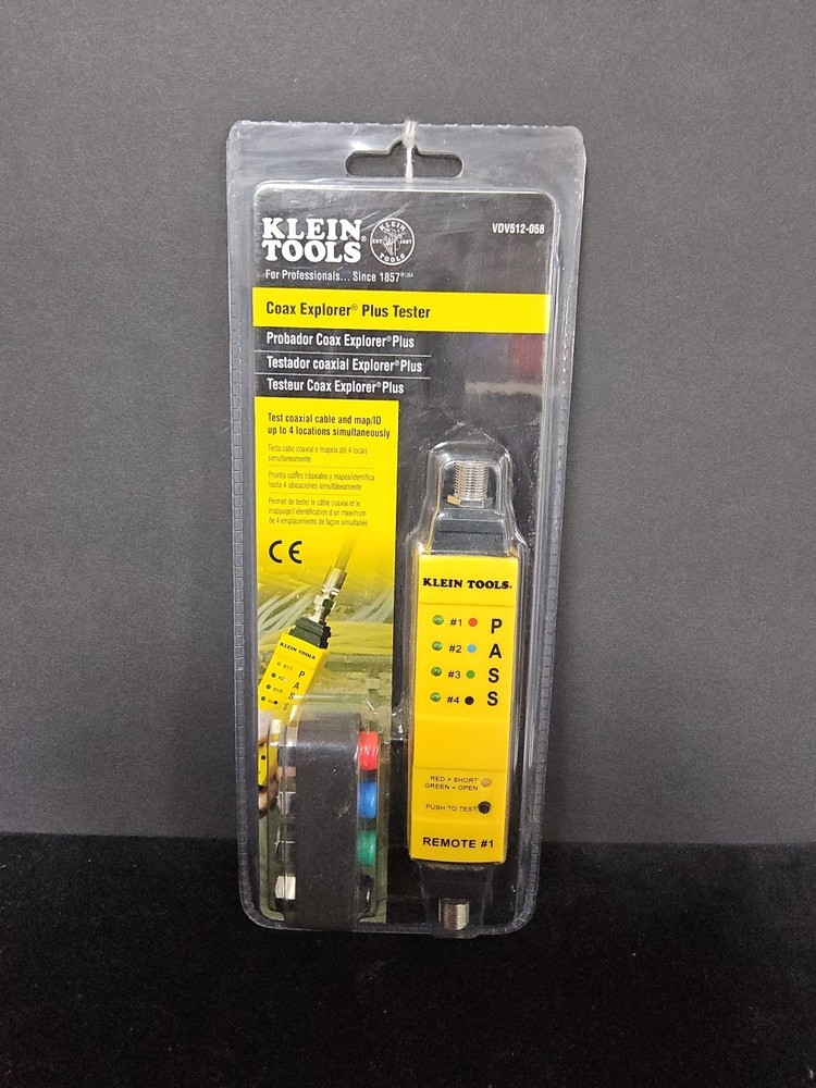 Coax Tester Klein Tools Coax Explorer