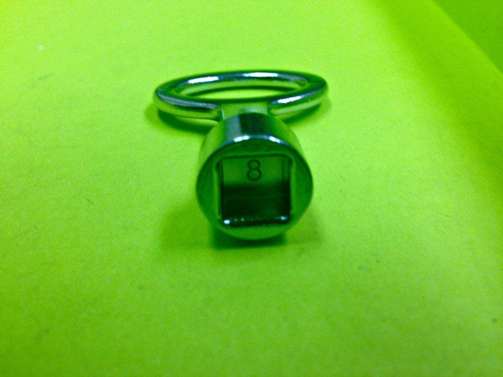 Steel Square Socket Spanner Key for 8 mm Panel Lock Mesan # 267.28