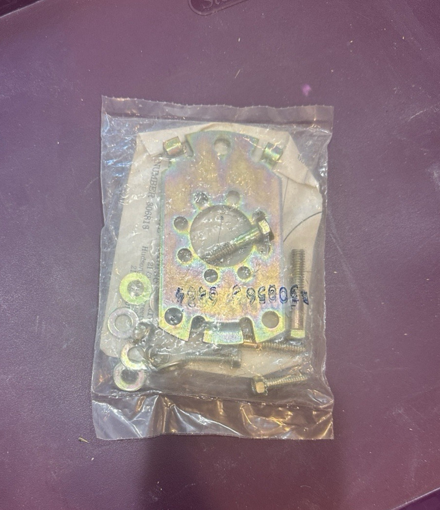 Morse 306818 Mounting Bracket Plate Control Box New Sealed