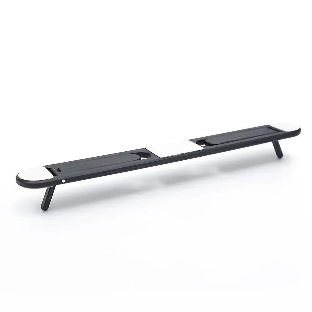 Portable Adjustable Laptop Stand - Foldable Cooling Riser 1PC Plastic Black