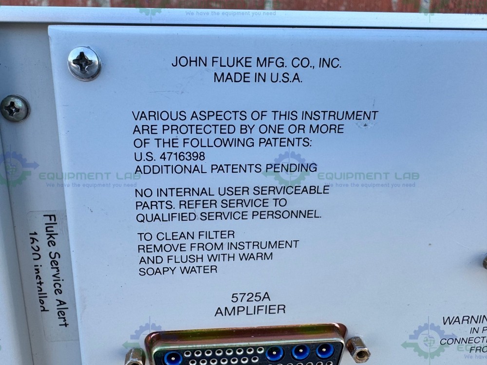 Fluke Calibration 5700A High Performance Multi Fnction Calibrator NOT CALIBRATED