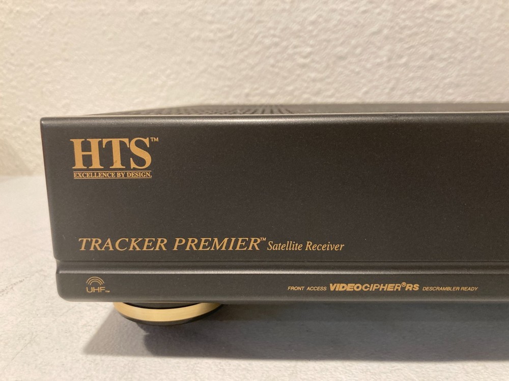 HTS Tracker Premier System 50 Satellite Receiver VideoCipher