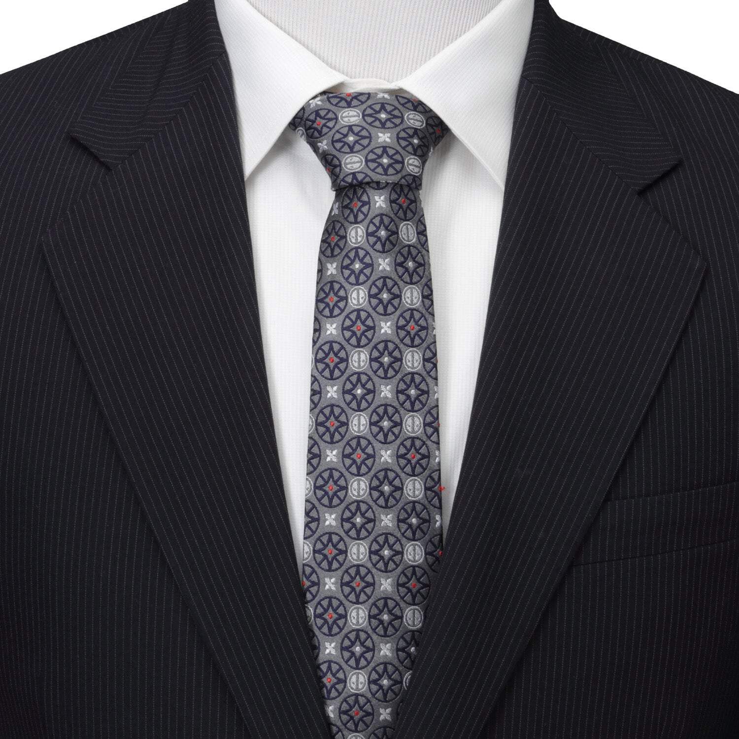 👔 Marvel Deadpool Gray Men's Tie