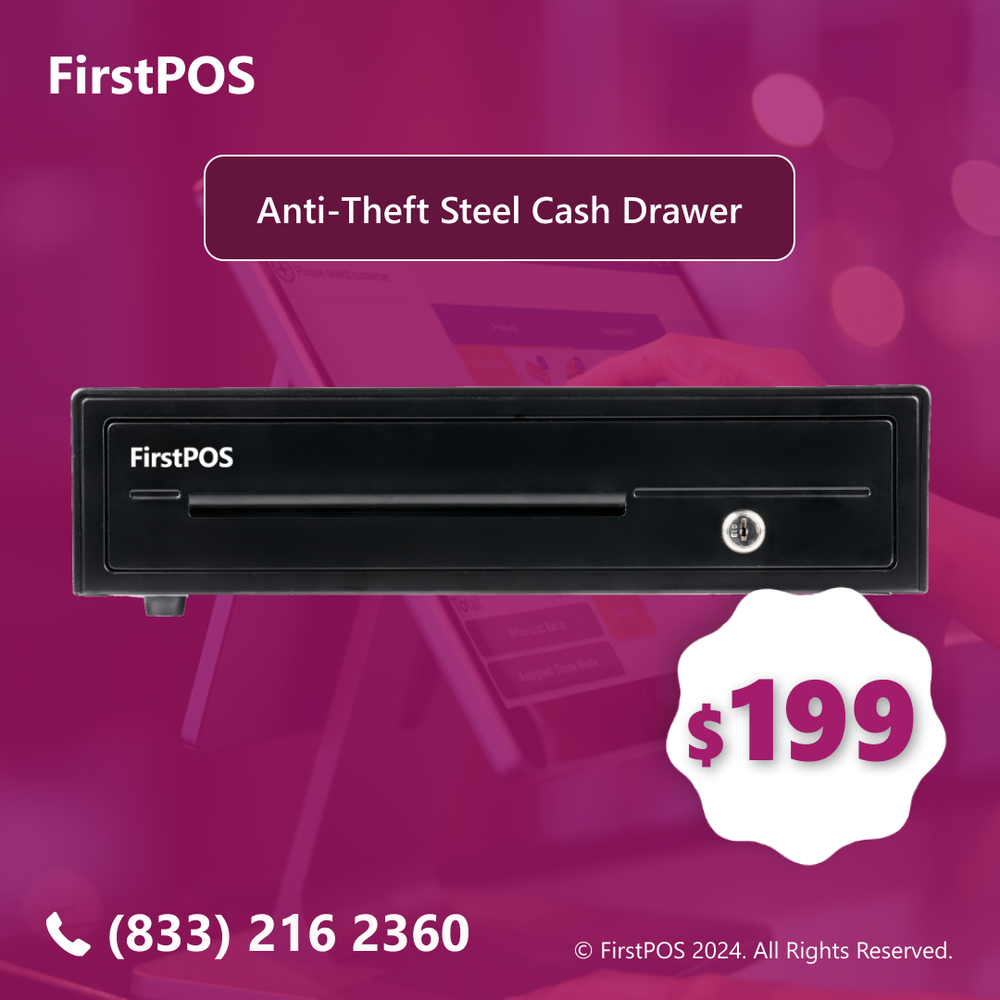 15in Touch Screen POS Cash Register Till System