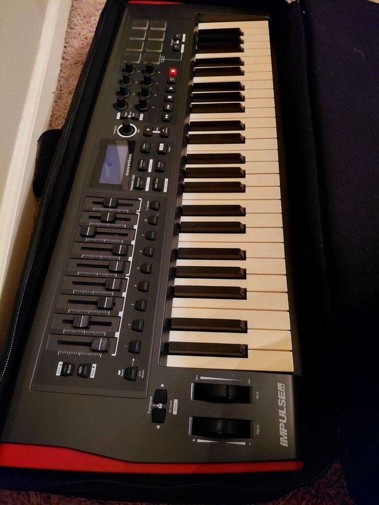Novation Impulse 49 USB MIDI Keyboard Controller - Pre -owned, well Maintained