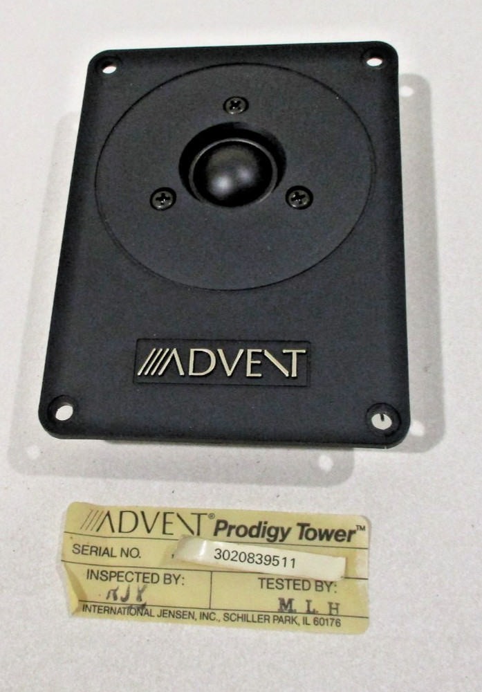ADVENT Prodigy Tower Replacement Tweeter Speaker, Original #99-20107