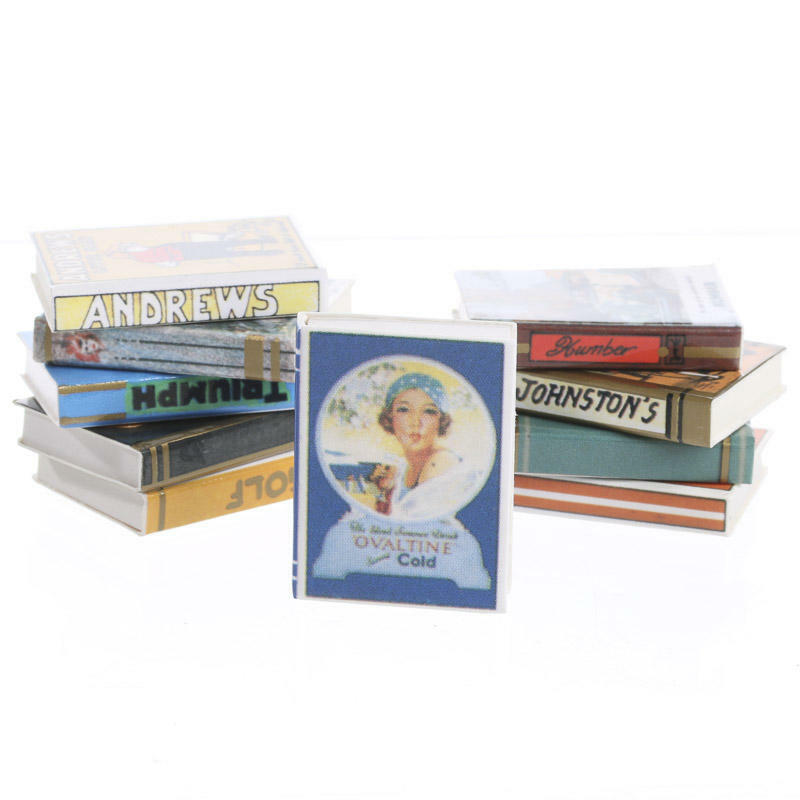 Dollhouse Miniature Book | 6 Pieces