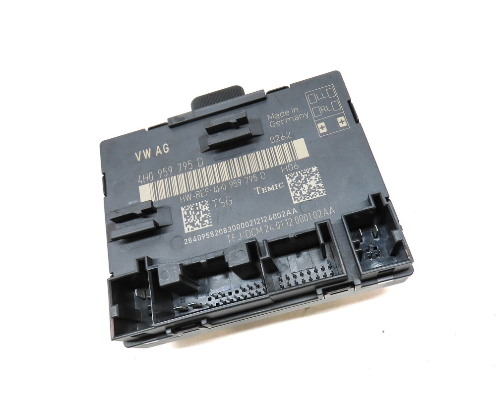 2012 AUDI A8 (D4 4H) REAR RIGHT DOOR CONTROL MODULE
