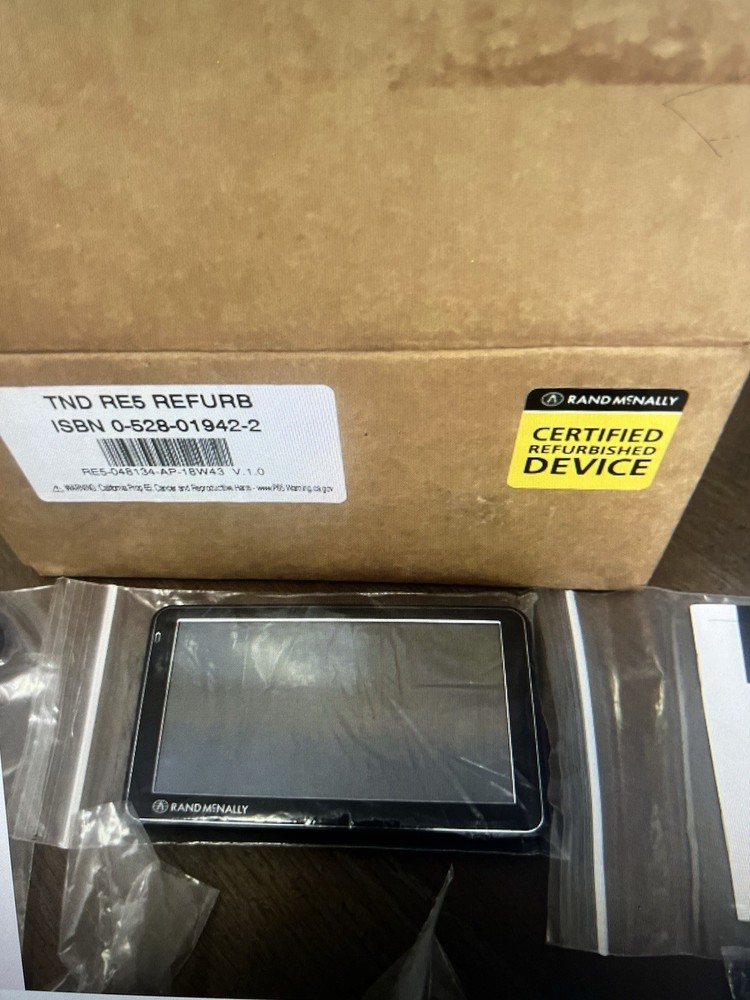 Rand Mcnally Completely Refurbished Road Explorer 5 Gps Navigation System