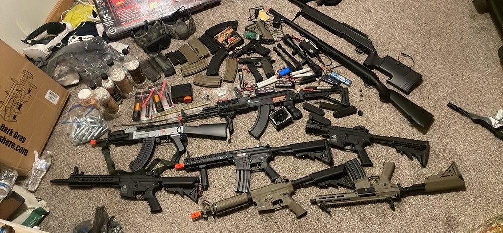 Massive airsoft lot