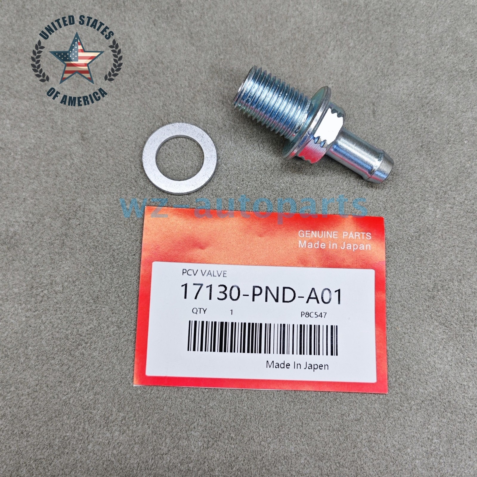 OEM!! 17130-PND-A01/ 94109-14000 Fits HONDA PCV VALVE WITH WASHER US