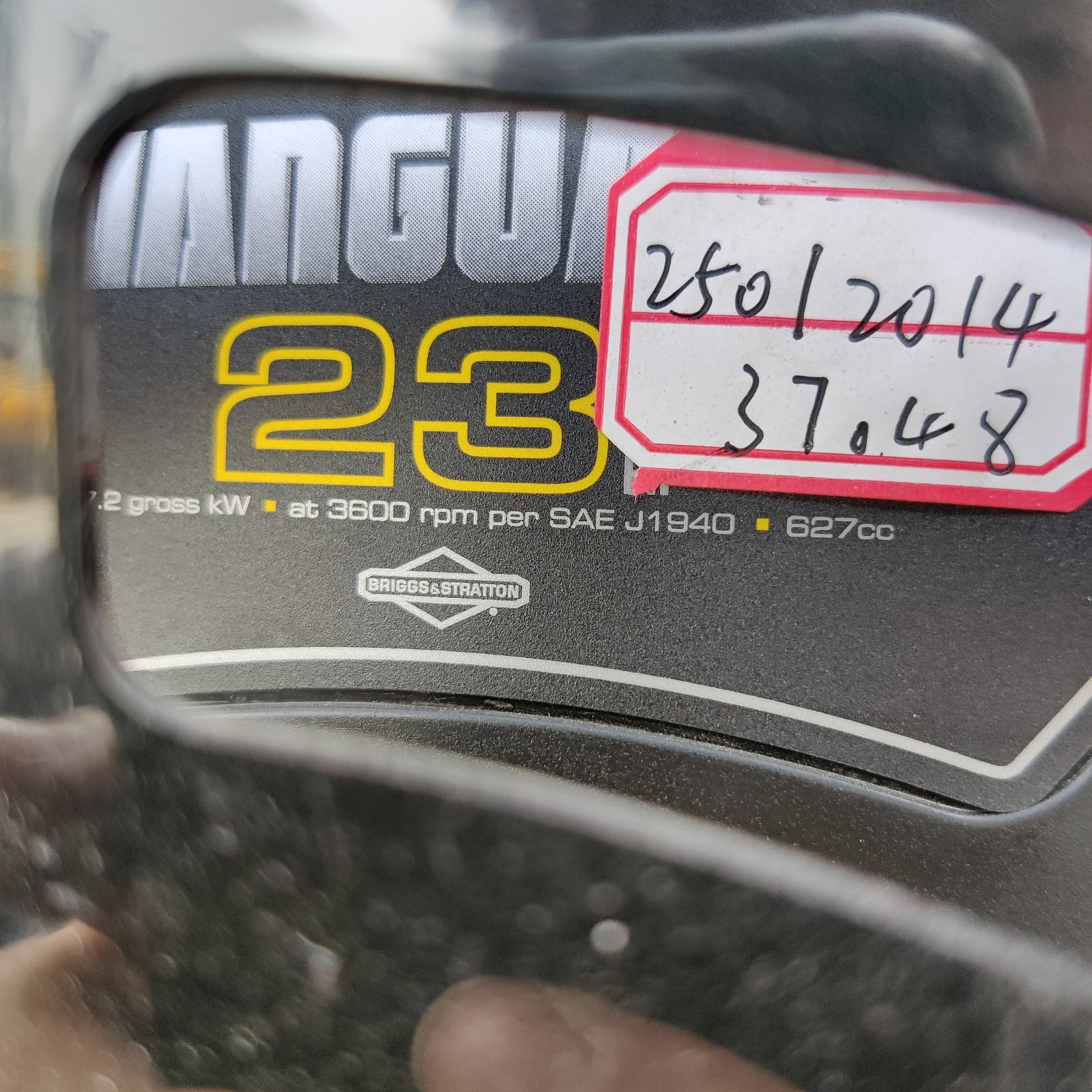 Free Shipping Mini Skid Steer Loader TYPHON STOMP 501 Compact Track 23.5 HP Gas