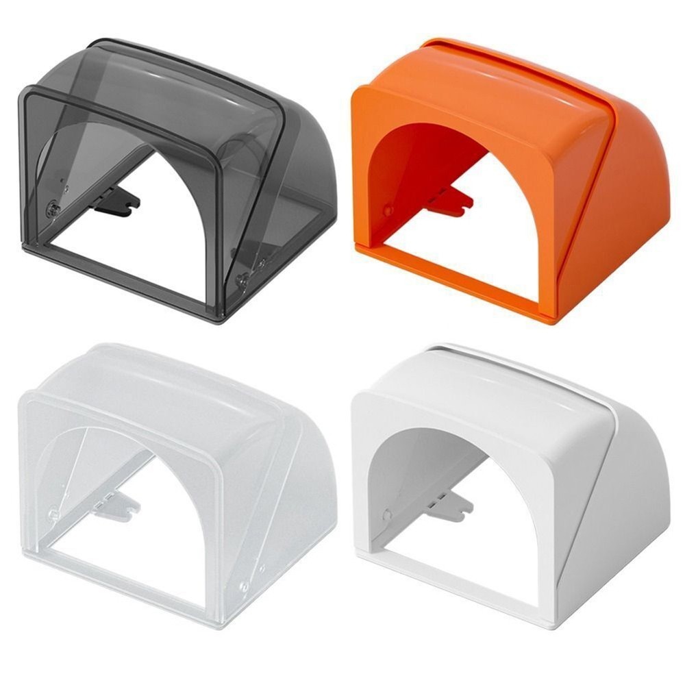 Outdoor Socket Waterproof Box with Rainproof Cover for Electric Plugging