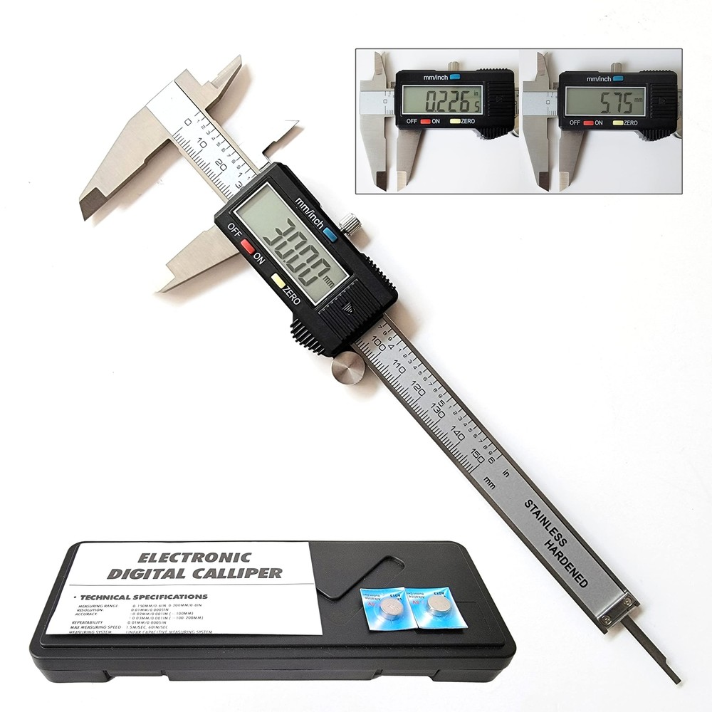Digital Caliperelectronic Digital Calipers 06" Calipers Measuring Tool Stainless