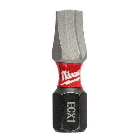 Milwaukee Tool 48-32-4141 Shockwave Impact Ecx 1 Insert Bits (25Pk)