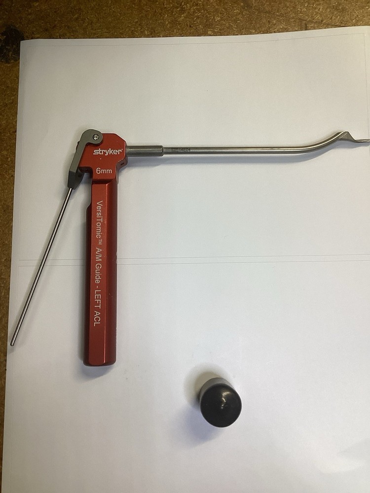 Stryker Versitomic AM Guide 6mm Left ACL (USED) #(2D11D)