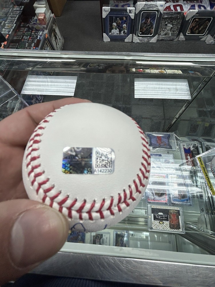 Elijah Dunham Signed Baseball With Case Steiner COA