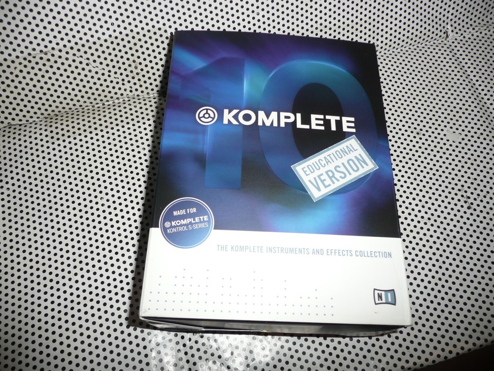 Komplete 10 Educational Version, Disk Set A-M for Kontrol S-Series