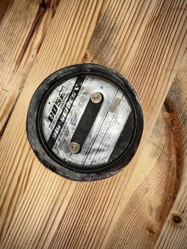 Bose 901 Series V With Equalizer