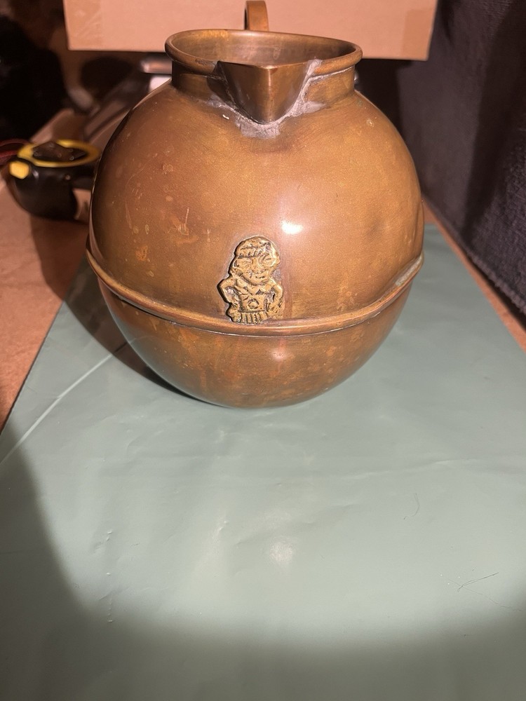 Vintage Brass? Milk/Water? Jug