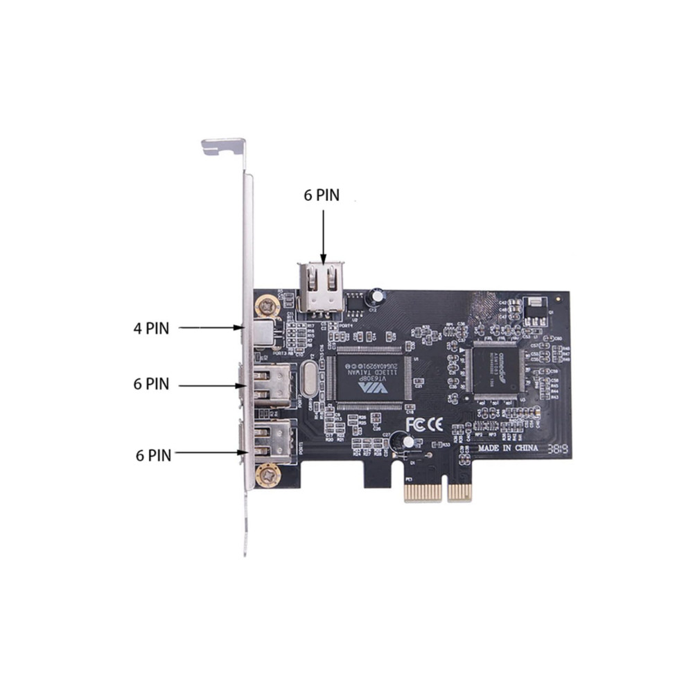 1349 PCI-Express Adapter Card With Connecting Line/Low-profile Bracket