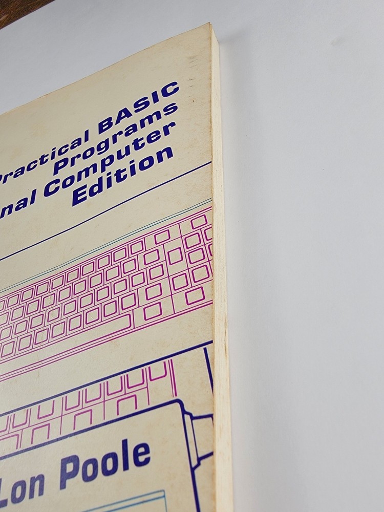 Original Vintage Practical Basic Programs IBM Edition By Lon Poole