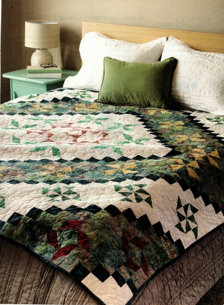 Diamond Dance Quilt Pattern Pieced TB