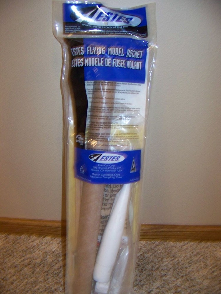 HTF! Estes INTERCEPTOR (USAF) Model Rocket Kit #1250 *Factory Sealed* SKILL(3)