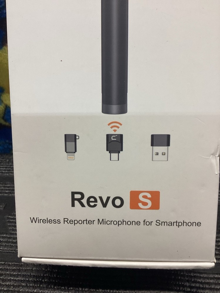 COMICA Revo S Wireless Reporter Microphone Compatible with Windows Mac OS Stream