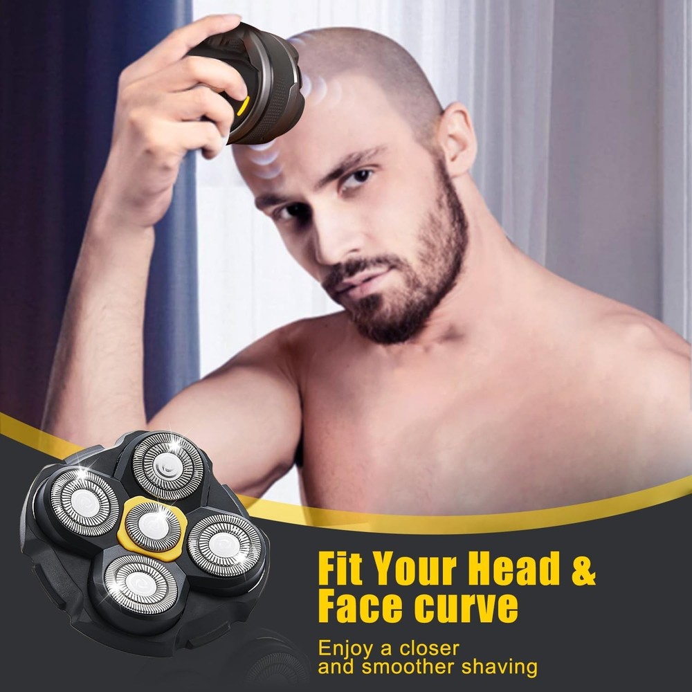 3 Pack Replacement Heads Fits Microtouch Titanium Head Shaver REPLACEMENT ONLY