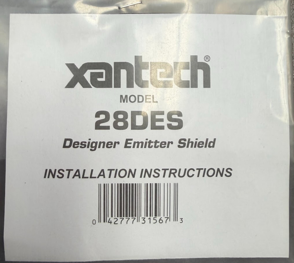 Xantech 28DES Emitter Sheild Cover for Designer IR Emitters - Quantity 11
