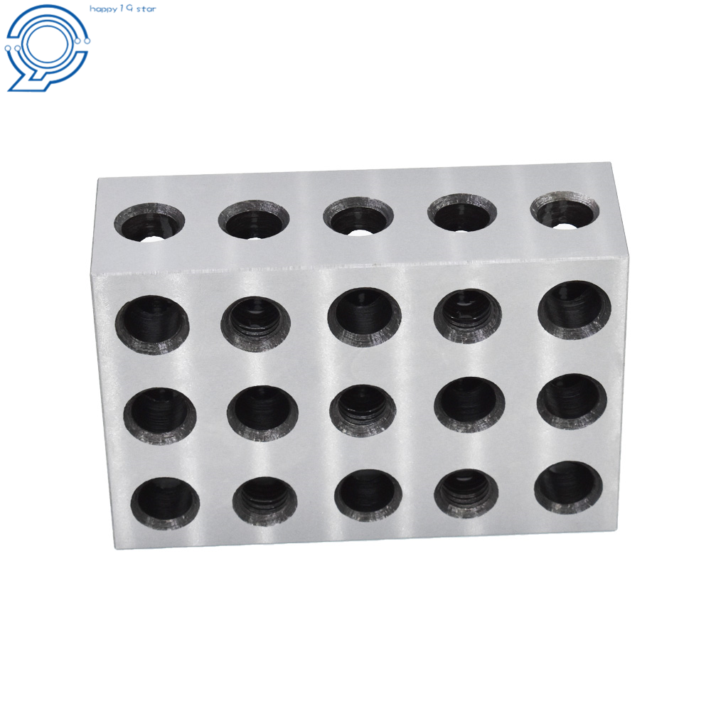 2-4-6 Blocks 23 Holes Matched Pair Ultra Precision Machinist 246 Jig 2"x 4"x 6"