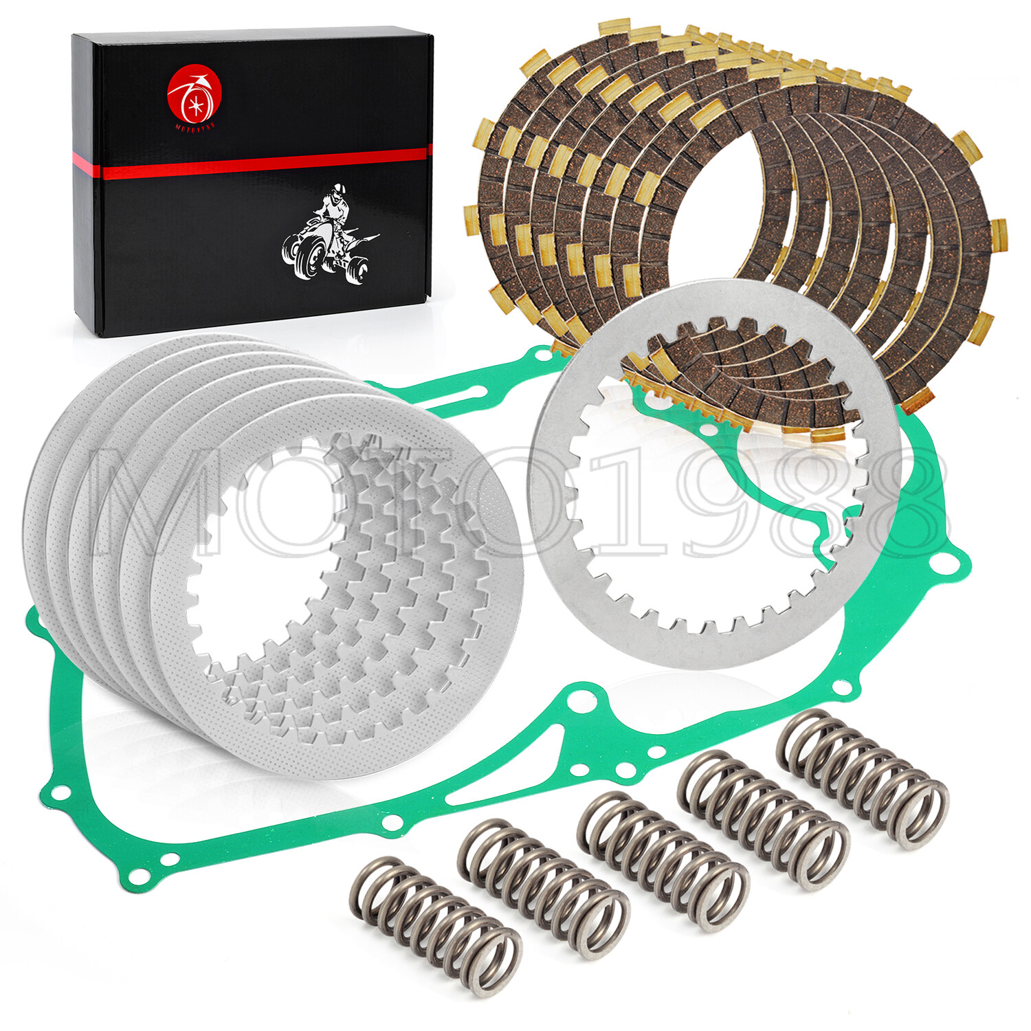 Clutch Kit Heavy Duty Springs & Gasket for Yamaha V Star 650 XVS650 1998-2016