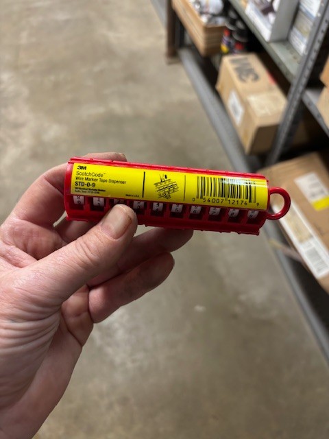 STD09 3M WIRE MARKERS