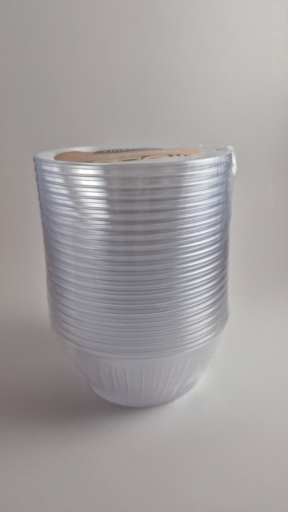 Fineline 6 oz. Clear Plastic Bowels 20 count