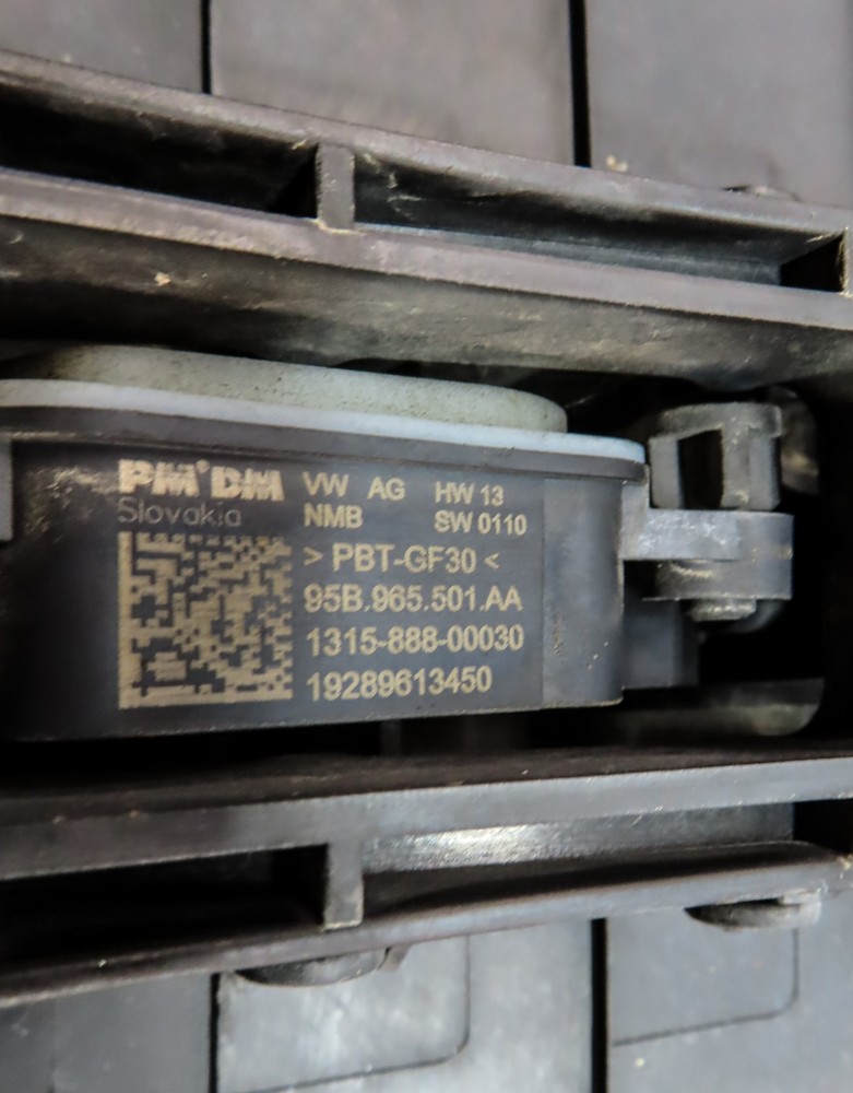 2017 AUDI Q7 4M 3.0L SUPER (CREC) FRONT ENGINE ACTIVE RADIATOR SHUTTER ASSEMBLY