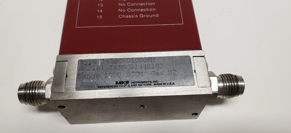 MKS 1459C-01000RM Mass Flow Controller - Gas: N2