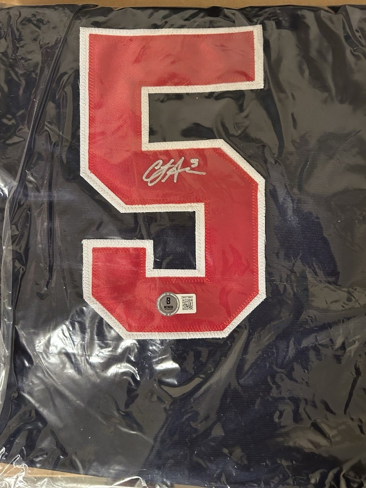 Goldrush CJ Abrams Signed Autographed Jersey