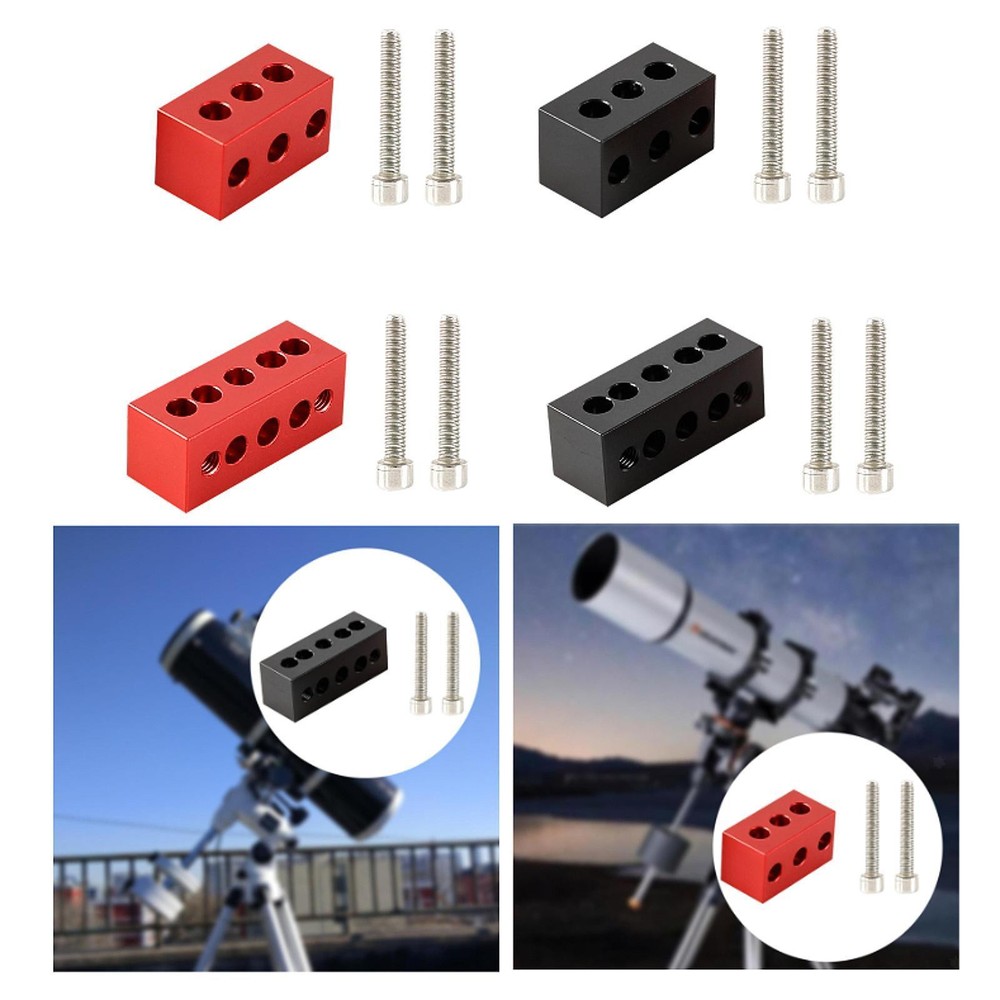 Telescope Refractor Ring Riser Blocks Lightweight Anti Scratch Accessory