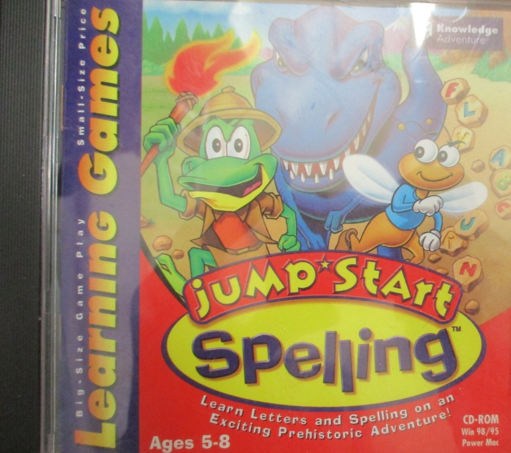 Knowledge Adventure JumpStart Spelling Ages 5-8