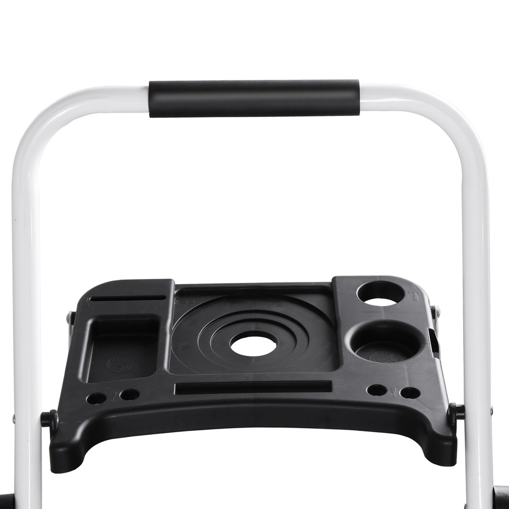 Step Ladder 3 Step Ladder with Tool Platform Folding Step Stool Multi-Purpose