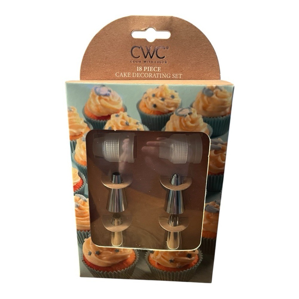 Cupcake & Cake Decorating Sets – 12pc, 18pc & 20pc Kits
