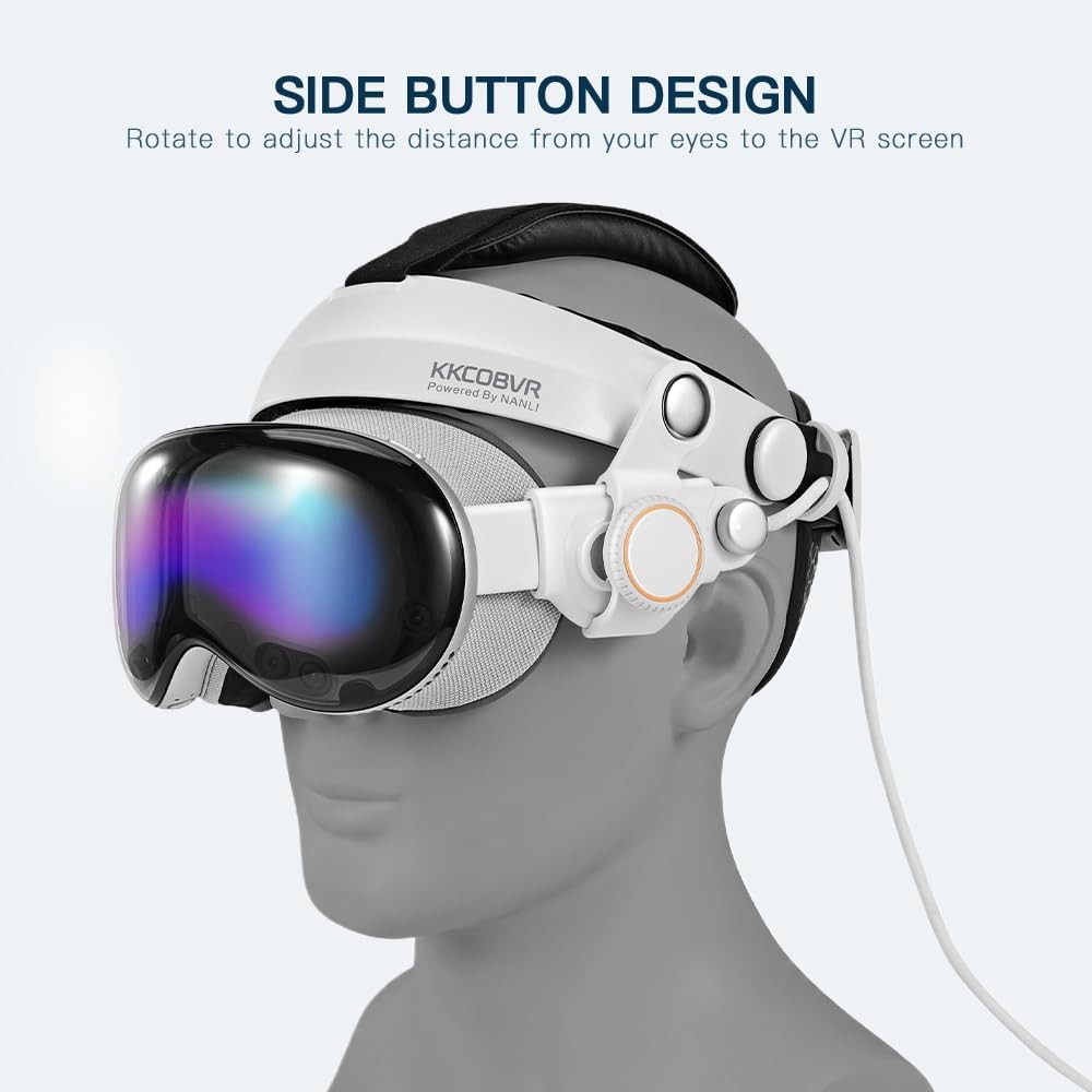 Comfortable Halo Head Strap for Apple Vision Pro - VP1 Replacement Accessory