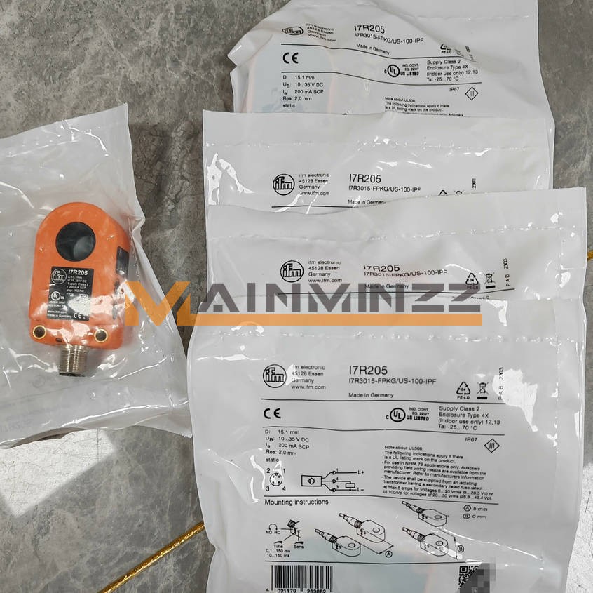 1PCS New IFM I7R205 ring sensor