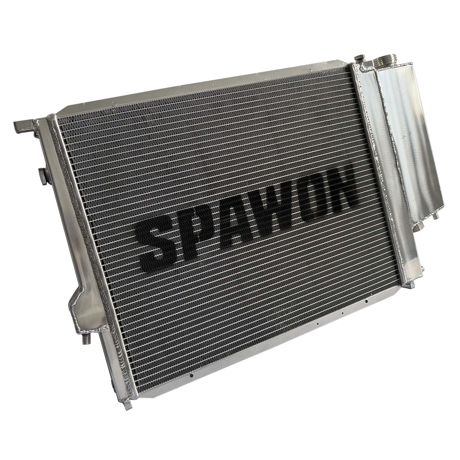 2Row SPAWON Radiator For BMW E34 525i 1989-1995 BMW 525iT 1993 L6 2.5L MT