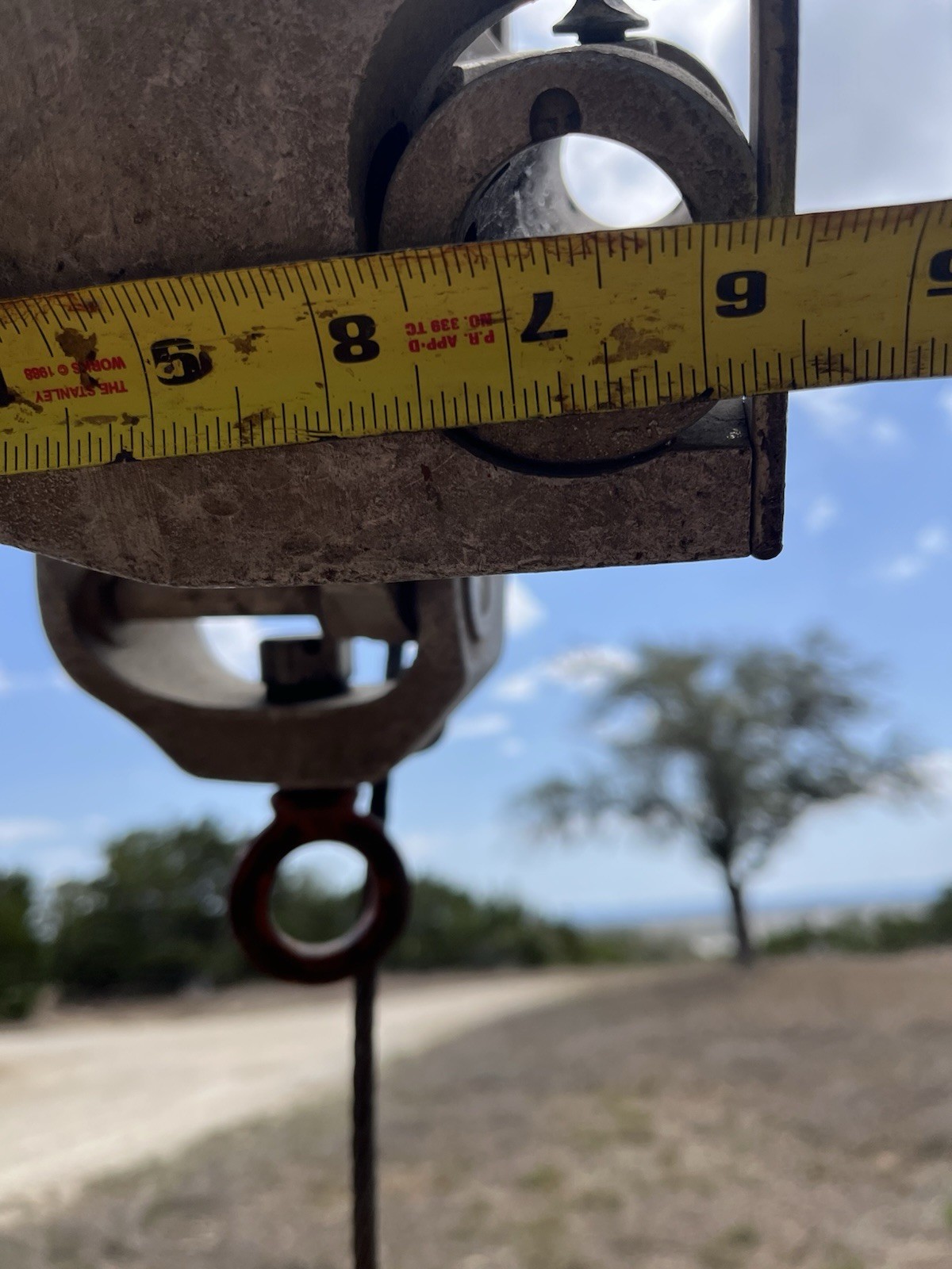 LUG-ALL Model 6000-15 Aluminum Hoist MFG By Lincoln Precision For Lug-All Tested