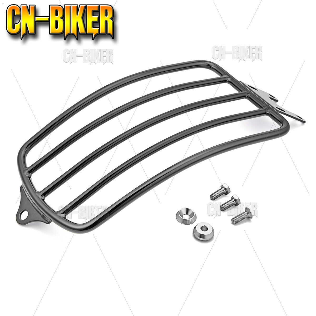 Gloss Black Solo Luggage Rack for 2015-2024 Indian Scout 2016-2024 Scout Sixty