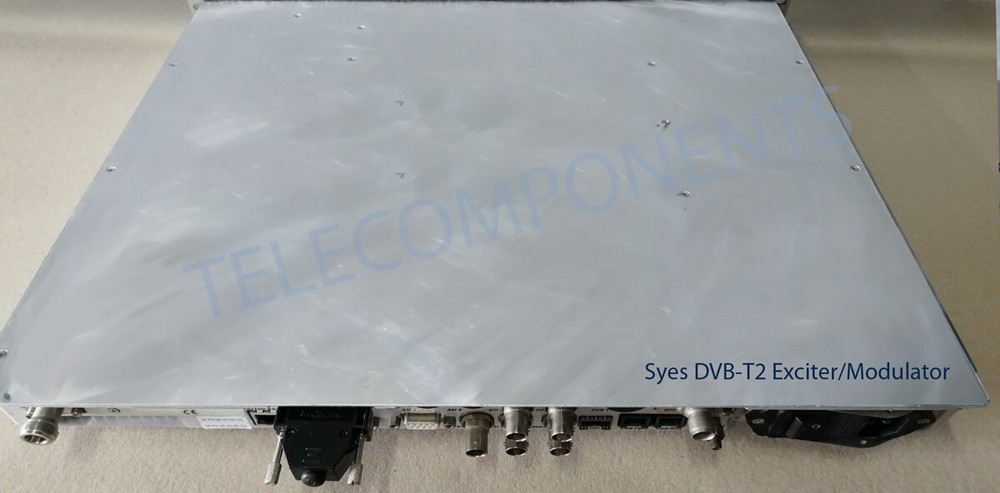 TV digital Syes DVB-T2 Exciter/Modulator 1 watt / transmitter