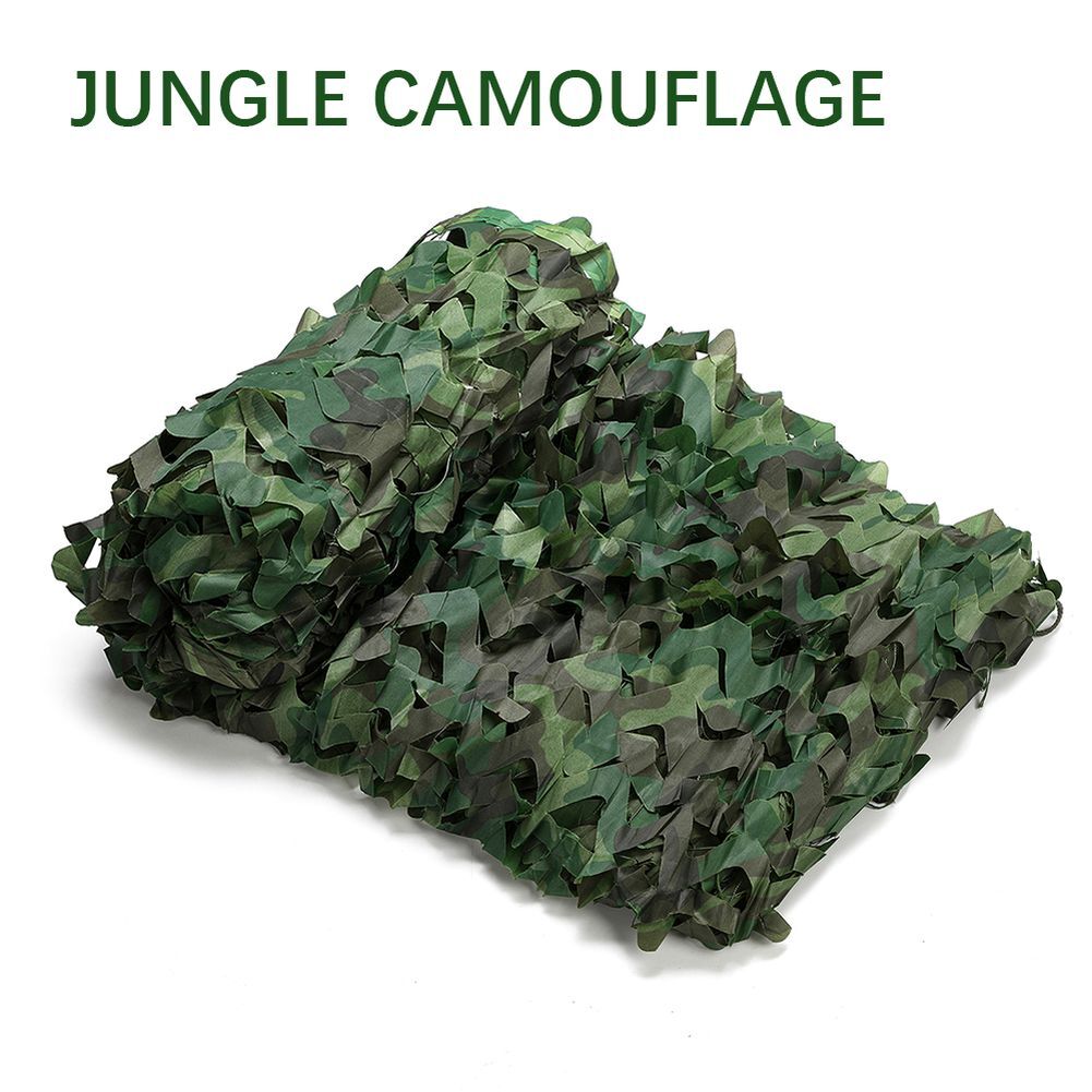 26x26Ft Military Woodland Camouflage Netting Cutable Camo Net Camping Hunting